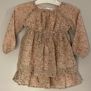 TroiZenfantS | Size 18 month | Bohemian Floral Dress | Peasant | Tiered | GUC